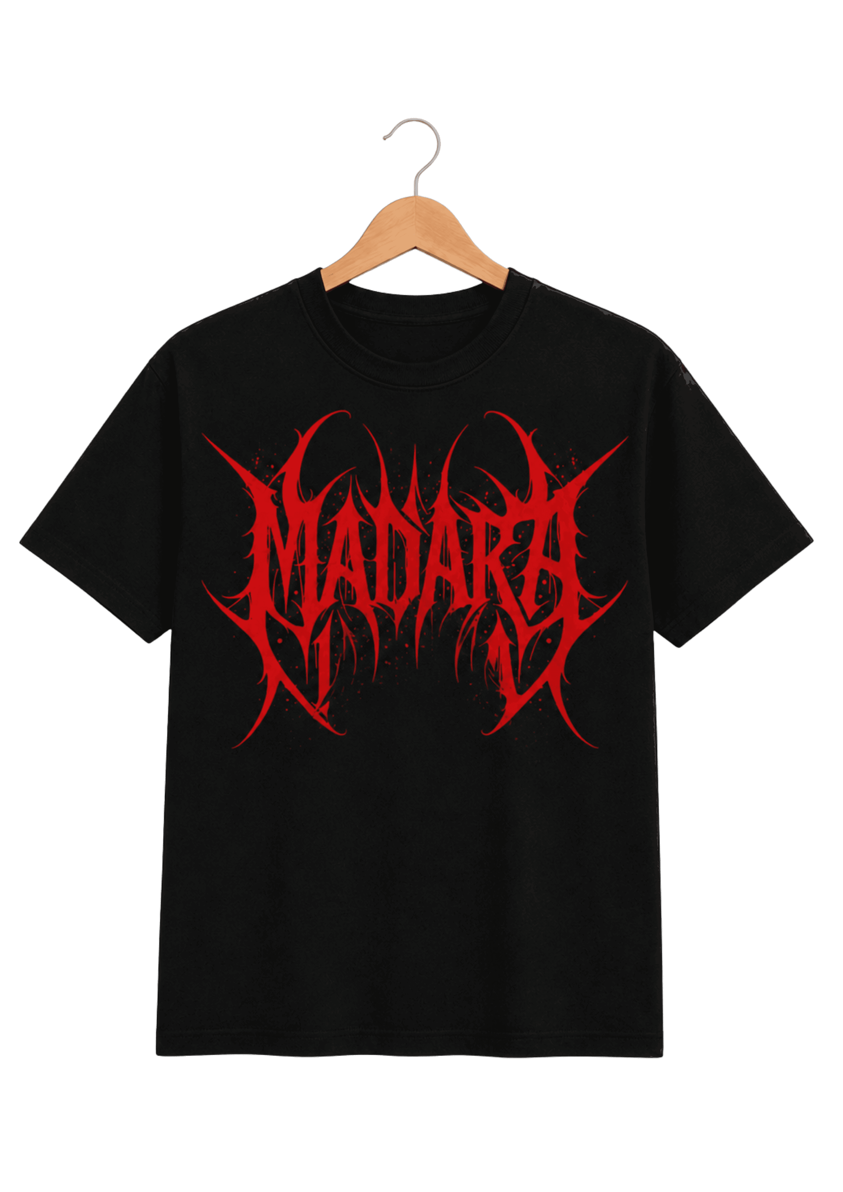 Madara Uchiha Shadow Reign Oversized French Terry T-Shirt – image 2 of 3