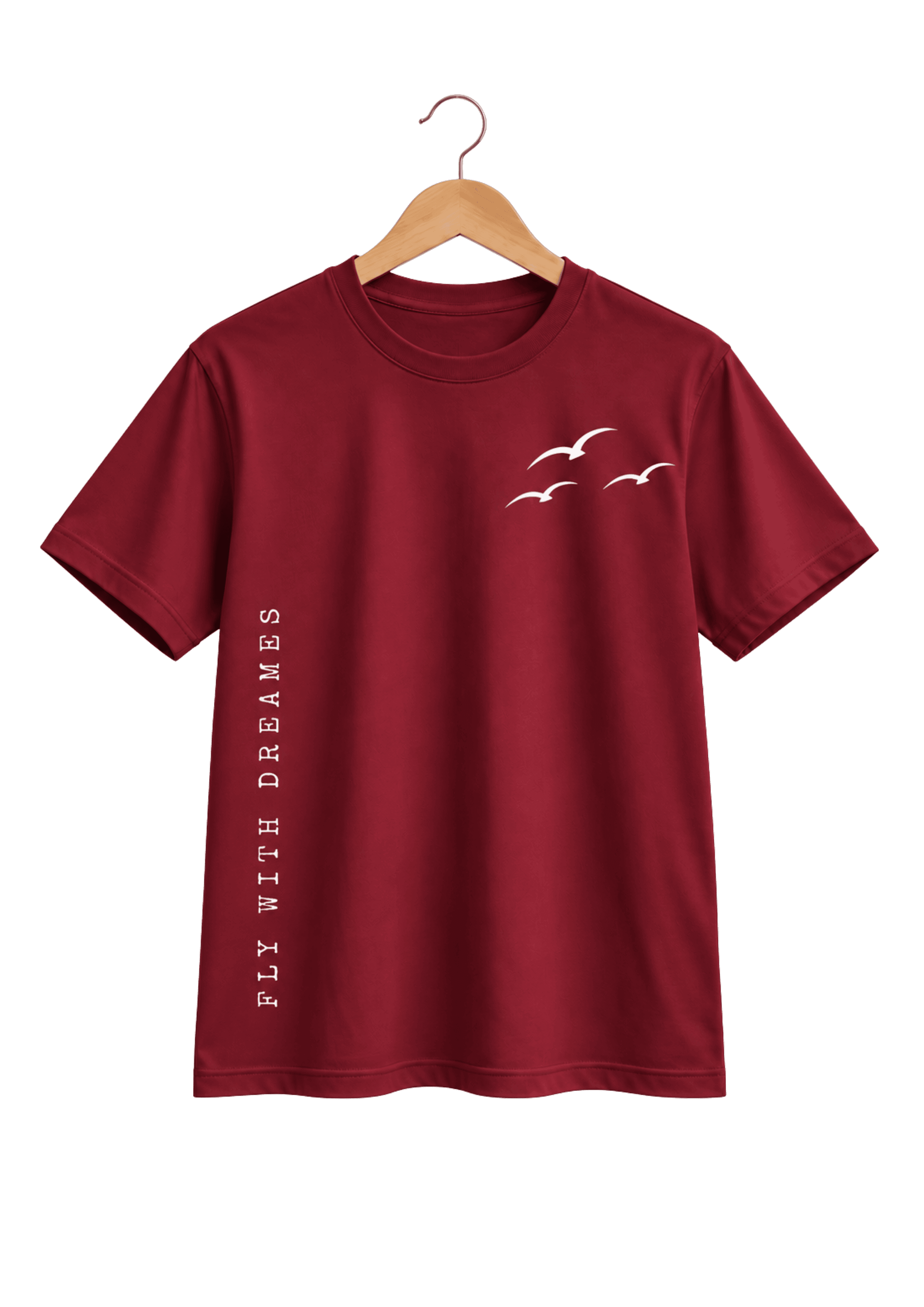 Crimson Dreamscape Graphic T-Shirt