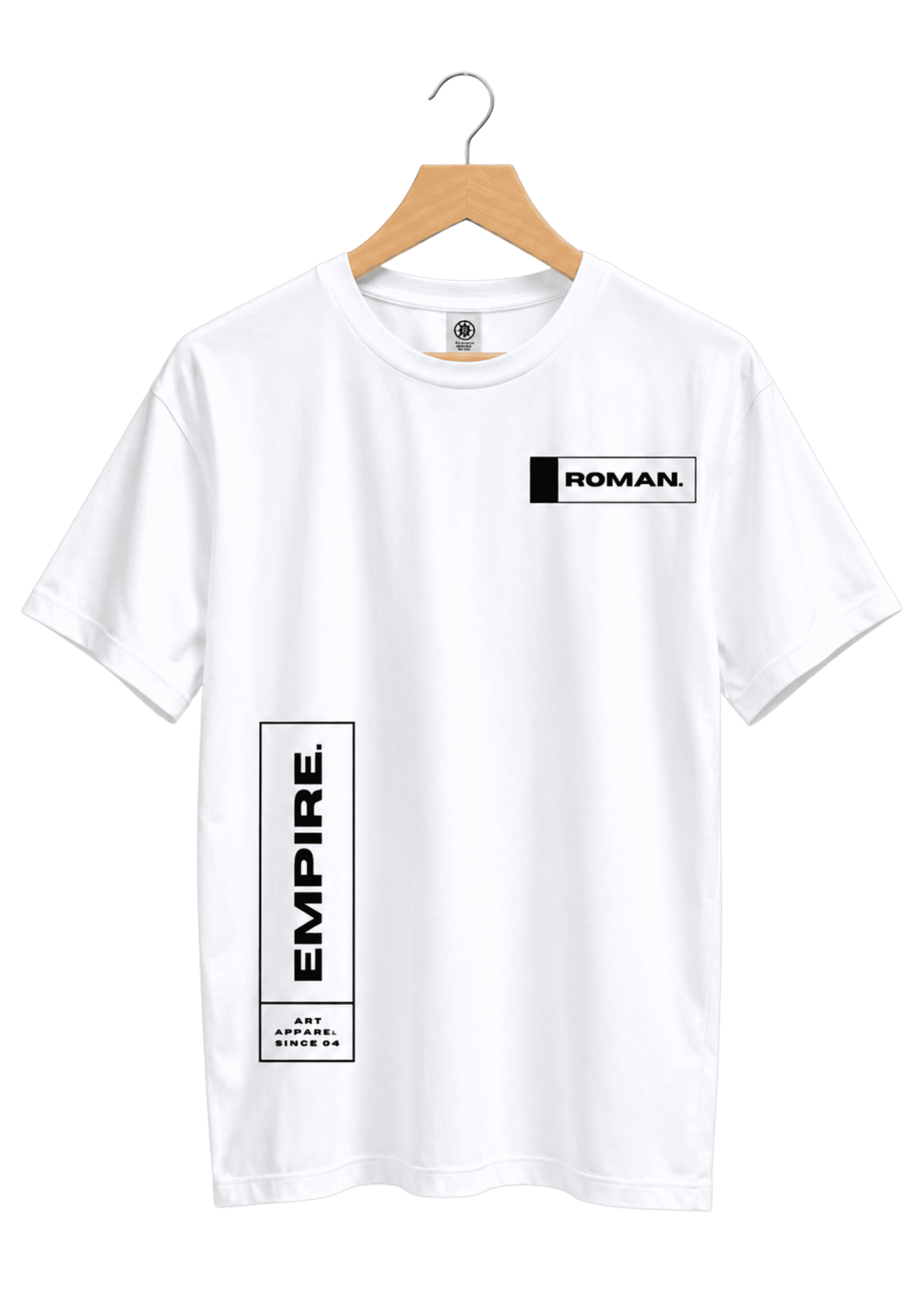 ROMAN. EMPIRE – White Graphic T-Shirt