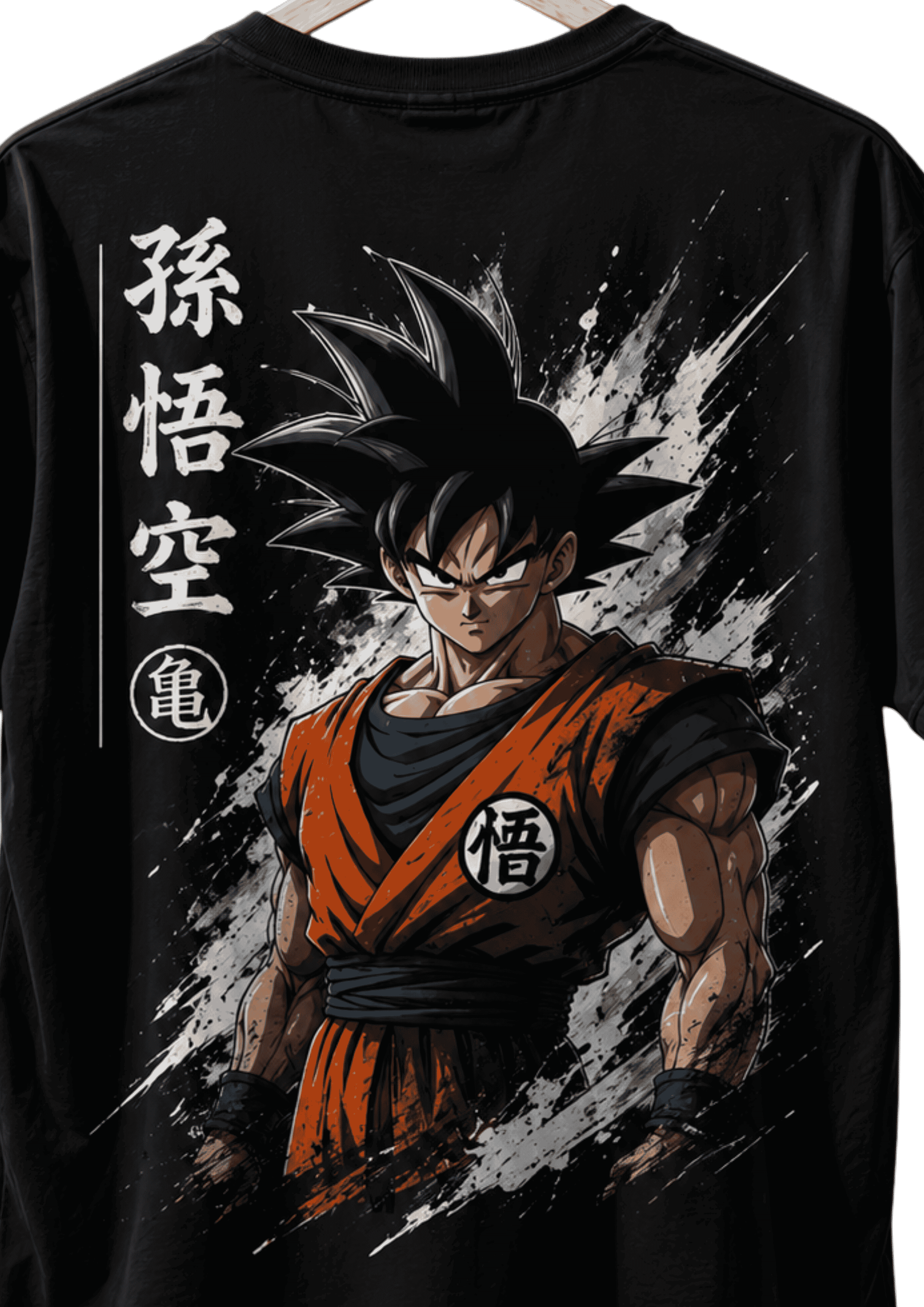 Son Goku Oversized French Terry T-Shirt – image 4 of 4
