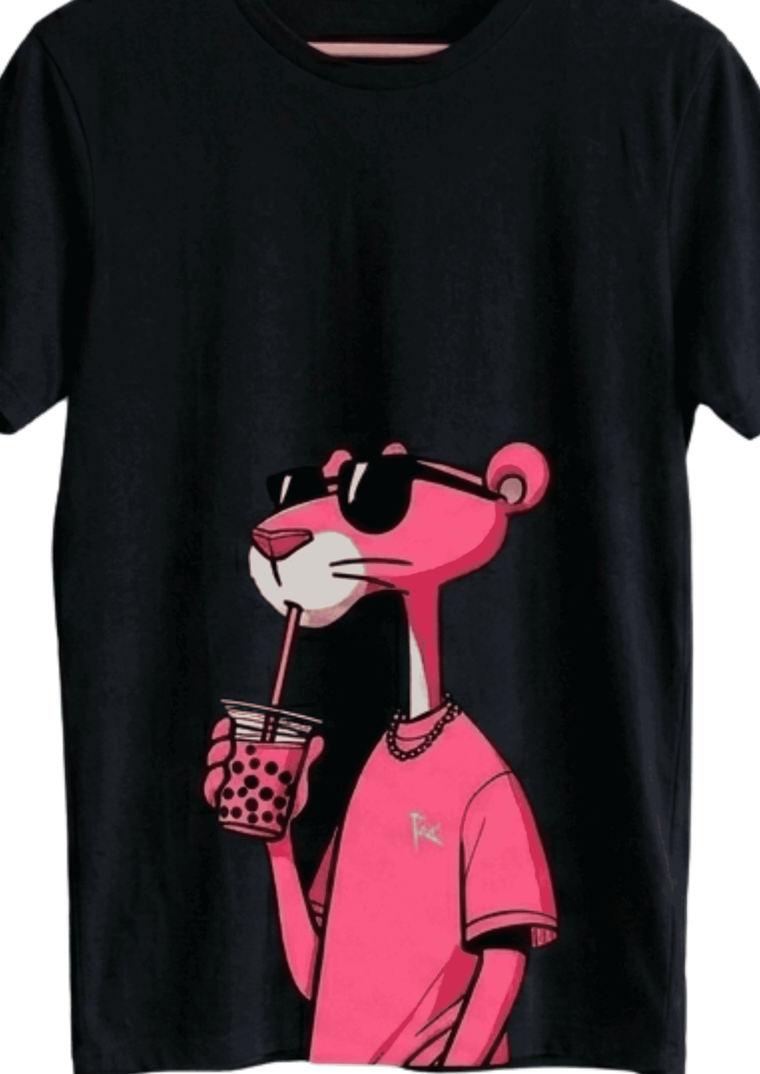 Pink Panther Oversized French Terry T-Shirt – image 2 of 2