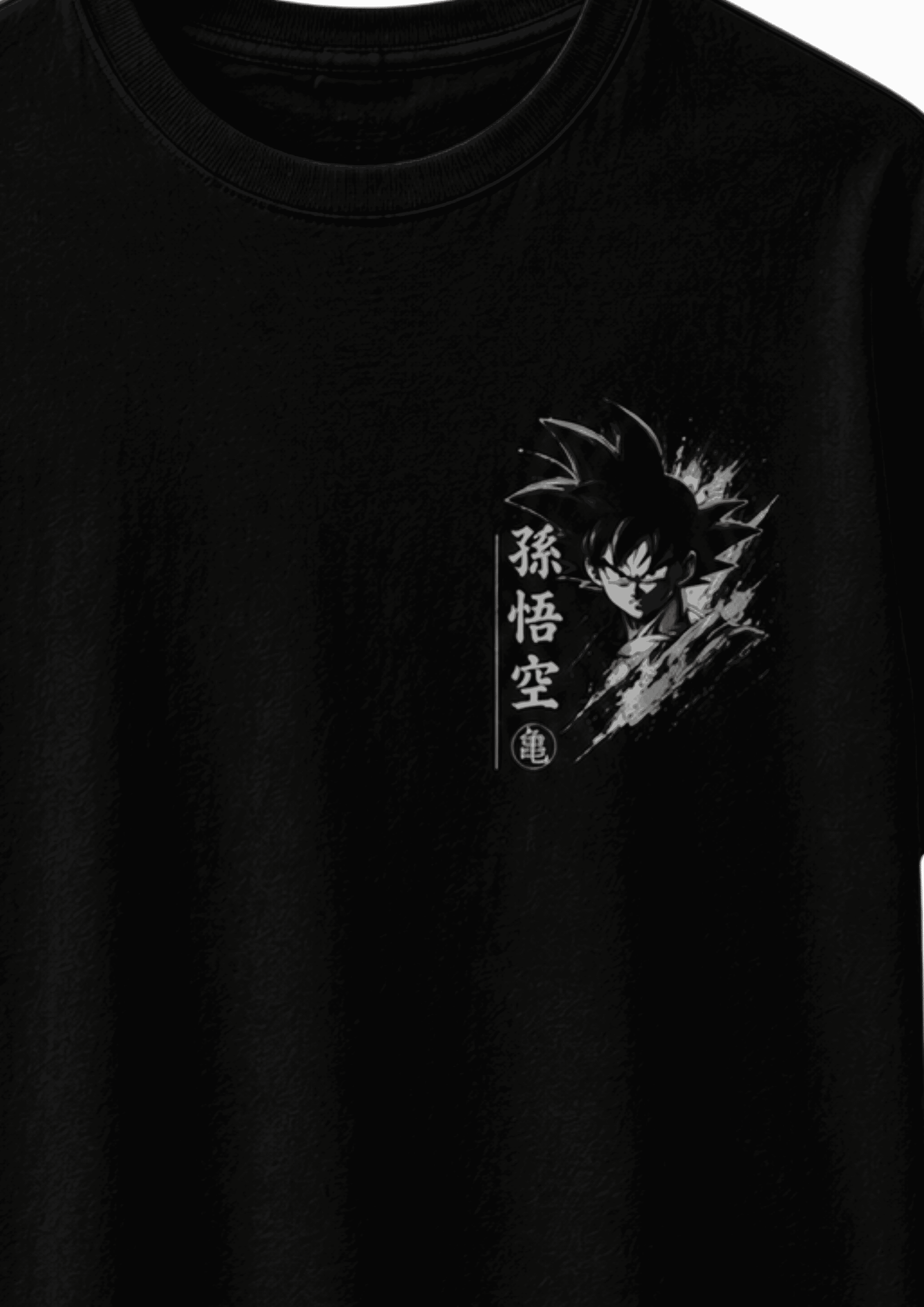 Son Goku Oversized French Terry T-Shirt – image 3 of 4